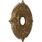 Ekena Millwork Attica PVC Medallion (Canopies up to 5 5/8"), 16"OD x 3 1/2"ID x 1"P, Metallic Champagne Bronze CMP16ATCCB - alternate 5